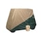 Eevelle Greenline 2 Passenger Golf Cart Storage Cover - Green/Tan GLCR02GR - alternate 1
